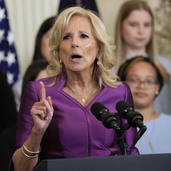 Jill Biden: It's time for men to step up for women's rights